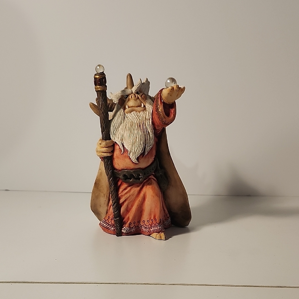 A figurine called N'Borg from the World of Krystonia collection